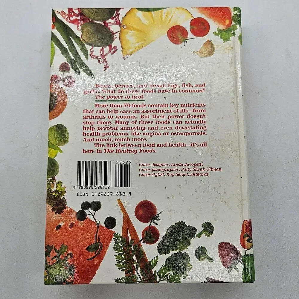 The Healing Foods Curative Power Of Nutrition Health Hardcover Book Guide